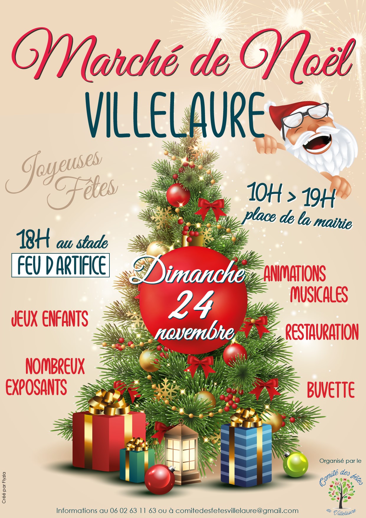 Affi marché Noel 2024 Villelaure